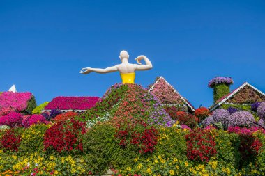 Dubai 'nin Renkli Mucize Bahçesi Birleşik Arap Emirlikleri' nin bir numaralı turizm merkezi.