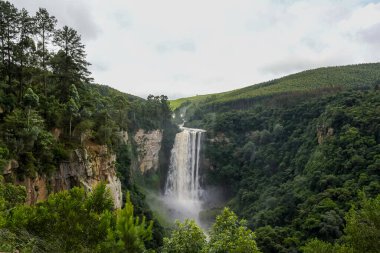 Karkloof waterfall in midlands meander KZN south africa