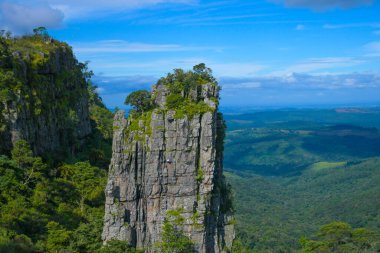 Blyde Graskop Güney Afrika 'da bir kuartzit kaya oluşumu