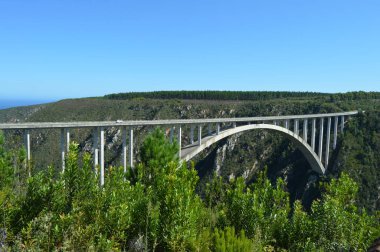 Bloukrans bunjee jumping bridge, Nature 's Valley ve Knysna yakınlarında batı Afrika Burnu' nda bulunan bir köprü.