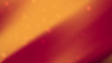 Bokeh parçacıkları ile soyut turuncu hareket grafiksel arkaplan