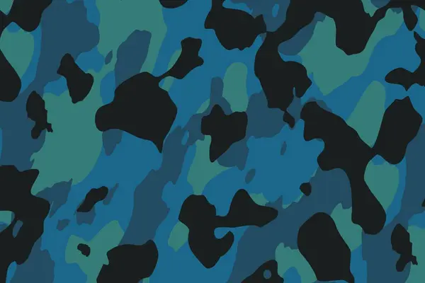 texture military camouflage repeats seamless army blue hunting. Camouflage pattern background. Classic clothing style masking camo repeat print
