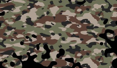 Sokak giysileri için ordu desenli tasarım - illüstrasyon tasarımı 