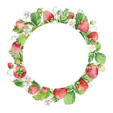 Yaz mevsiminde suluboya başaklar ve yapraklarla çerçevelenmiş