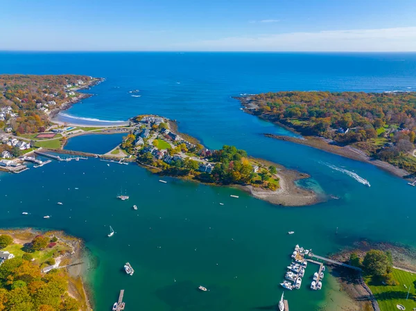 York Nehri Nin Ağzında York Limanı Ndaki Maine Abd Deki — Stok fotoğraf
