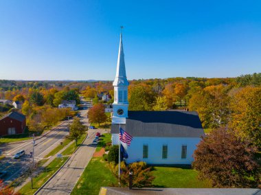 Maine ME, ABD 'nin tarihi York köyünün merkezindeki 180 York Caddesi' ndeki Birinci Kilise Cemaati. 