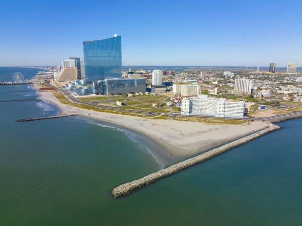 Ocean Casino Resort Air View Boardwalk Atlantic City New Jersey — 스톡 사진