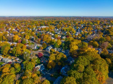 Arlington Heights banliyö manzaralı tarihi Arlington kasabası, Massachusetts MA, ABD. 