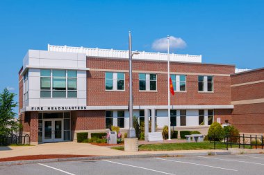 Chelmsford İtfaiye Merkezi 50 Billerica Yolu üzerindeki Chelmsford, Massachusetts MA, ABD. 