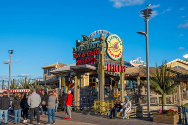 LandShark Bar ve Grill Atlantic City, New Jersey NJ, ABD 'deki Resorts 1133 Boardwalk' ta.. 