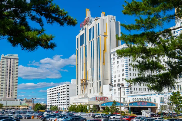 Resorts Casino Hotel Rendezvous Tower Boardwalk Atlantic City New Jersey — Foto Stock