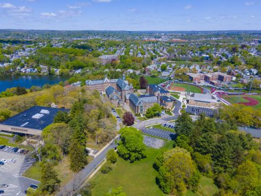 Brighton 'daki 127 Lake Caddesi, Boston, Massachusetts MA, ABD' deki Saint John 's Manastırı.. 