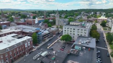 New Hampshire State House, Concord, New Hampshire NH, ABD. New Hampshire Eyalet Binası, 1816 - 1819 yılları arasında inşa edilen ülkenin en eski devlet binasıdır..
