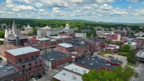 New Hampshire State House Concord New Hampshire Abd New Hampshire — Stok video