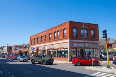 Rockland Trust Bankası, Somerville Bulvarı 'ndaki 37 Union Square Somerville, Massachusetts MA, ABD. 