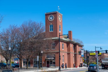 Somerville Media Center at 90 Union Square at Somerville Avenue in city of Somerville, Massachusetts MA, USA. 