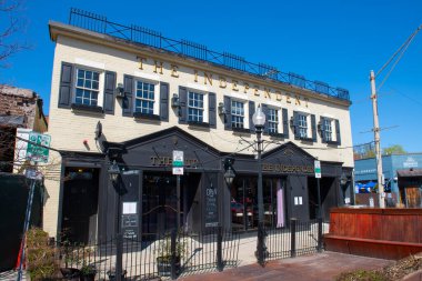 The Independent Pub at 75 Union Square on Somerville Avenue in city of Somerville, Massachusetts MA, USA. 