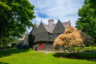 Saugus Iron Works National Historic Site in town of Saugus near Boston in Massachusetts MA, USA. This ironworks was operated between 1646 and 1670 by John Winthrop. 
