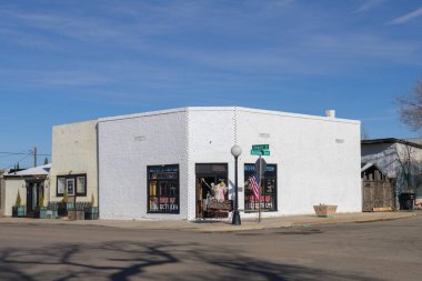 Buffalo Sisters Ticaret Merkezi 200 N Demiryolu Bulvarı tarihi şehir merkezi Willcox, Arizona AZ, ABD. 