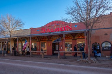 Big Nose Kate 'in Barı 417 E Allen Caddesi, Tombstone, Arizona AZ, ABD. 