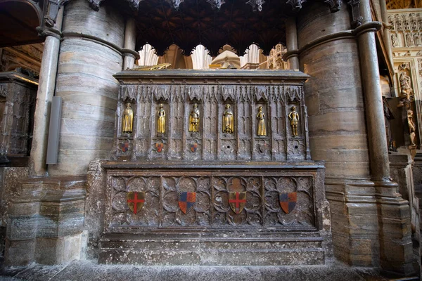 Tomb King Edward Iii Lady Chapel Westminster Abbey Church Unesco — Stock Photo, Image