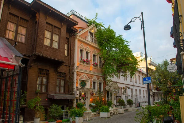 크가에 낭만주의 호텔은 이스탄불의 역사적 도시이다 이스탄불의 역사적 지역은 유네스코 — 스톡 사진