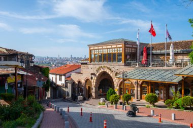 Cengelhan Rahmi M. Koc Museum is a technology museum near Ankara Castle in Altindag District, city of Ankara, Turkey.  clipart