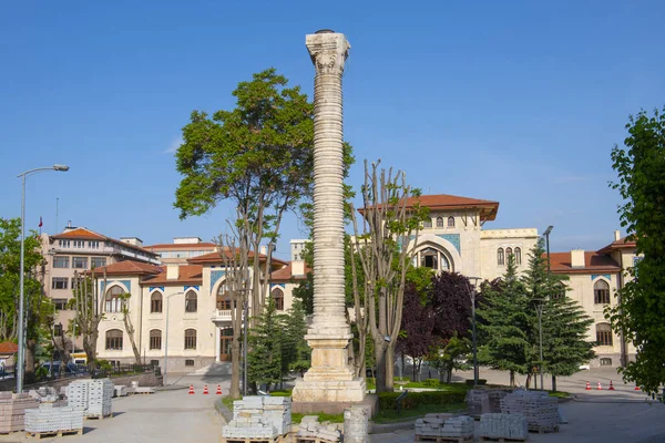 Колона Юліана Римський Обеліск Побудований 360 Районі Альтіндаг Місті Анкара — стокове фото