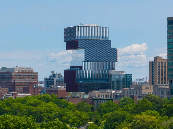 Boston University Center Computing Data Sciences Cds Byggnaden Jenga Öppnade — Stockfoto