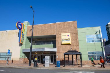 Atlantic City Otobüs Terminali, 1825 Atlantic Avenue, Atlantic City şehir merkezi, New Jersey NJ, ABD. 