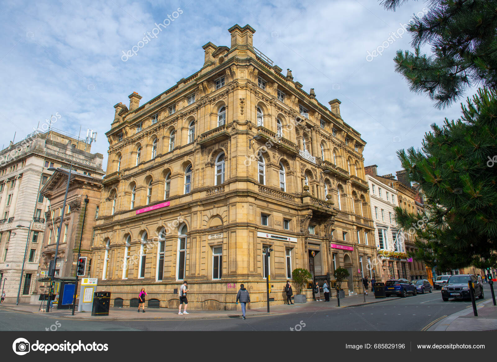 North South Wales Bank Building Castle Street City Center Liverpool