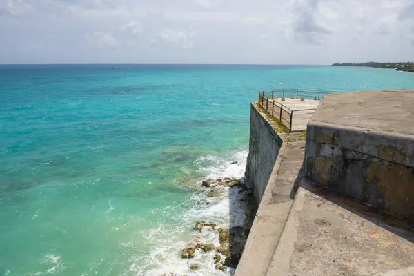 Fort St. Catherine near St. George\'s Town in Bermuda. Historic St. George and Fortifications is a World Heritage Site since 2000.