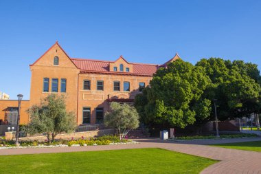 Arizona State Üniversitesi 'ndeki Üniversite Kulüp Binası. ASU ana kampüsü. Tempe, Arizona AZ, ABD. 