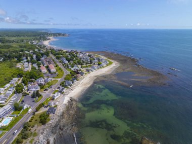 Ruth Simpton Sahil Parkı Plaice Cove hava sahasında New Hampton, New Hampshire NH, ABD 'deki North Beach' te..