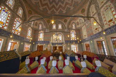 Sultan I. Ahmet, tarihi İstanbul ilinin Sultanahmet ilçesindeki Mavi Cami Din Kompleksi 'nde (kulliye) mezar yaptı. Tarihi İstanbul UNESCO 'nun Dünya Mirası Bölgesi. 