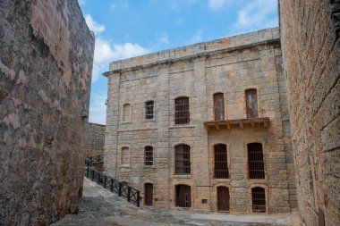 Castillo de Los Tres Reyes del Morro, Küba 'nın Havana limanının ağzında. Eski Havana bir Dünya Mirası Alanı. 