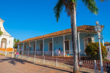 Casa de las Sanchez Iznaga tarihi Trinidad, Küba şehir merkezinde Plaza Mayor 'da. Şimdi de Arquitectura Kolonisi Müzesi. Trinidad Merkezi bir Dünya Mirası Alanıdır. 