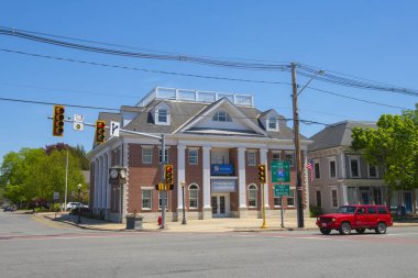 Salem 5 Bank Georgetown, Massachusetts MA, ABD 'nin tarihi şehir merkezinde Central Street 2 E Main Street. 