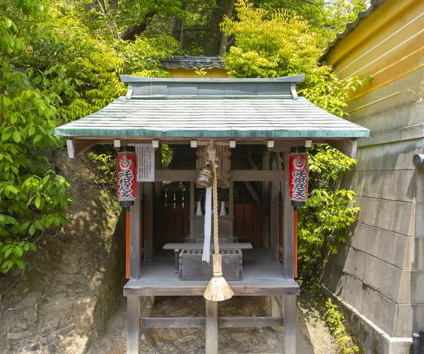 stock image Dakini-ten Shrine of Golden Pavilion Temple. This temple is a Zen Buddhist temple in city of Kyoto, Japan. This temple belongs to Ancient Kyoto World Heritage Site.