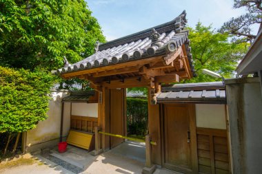 Ryoan Ji Tapınağının Saigen-in 'i. Bu tapınak Japonya 'nın tarihi Kyoto şehrinde bir Zen Budist tapınağıdır. Bu tapınak Antik Kyoto UNESCO Dünya Mirası Alanına ait.. 