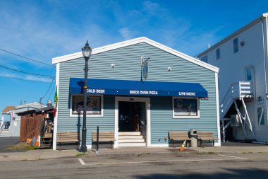 Hull, Massachusetts MA, ABD 'deki 280 Nantasket Bulvarı' ndaki tarihi ticari bina.. 