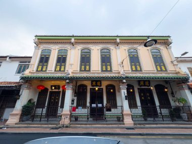 Baba ve Nyonya Miras Müzesi tarihi şehir merkezi Melaka, Malezya 'da Jalan Tan Cheng Lock Caddesi' nde. Malacca Boğazı 'nın tarihi şehirleri UNESCO' nun Dünya Mirası Alanıdır.. 