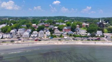Black Wills Cliff ve Anthony 'nin King' s Beach ile Swampscott, Massachusetts MA, ABD 'deki Fisherman' s Beach arasındaki 4.. 