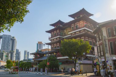 Buddha Diş Anıtı Tapınağı, 288 Güney Köprüsü Yolu, Çin Mahallesi Outram Bölgesi, Singapur.