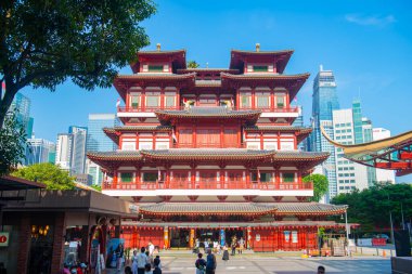 Buddha Diş Anıtı Tapınağı, 288 Güney Köprüsü Yolu, Çin Mahallesi Outram Bölgesi, Singapur.