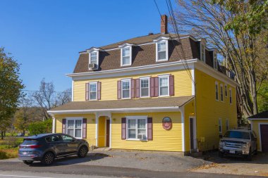 Oakdale Village Historic District, West Boylston, Massachusetts MA, ABD 'deki 11 N Main Caddesi' ndeki tarihi yerleşim yeri..