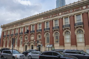 Bahçıvanlık Salonu, 1901 'de inşa edilen Massachusetts Bahçıvanlık Derneği, Boston, Massachusetts MA' da Huntington Bulvarı 'ndaki 300 Massachusetts Bulvarı' nda kurulmuştur.. 