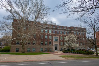 Michigan Eyalet Üniversitesi 'ndeki Olds Hall, East Lansing, Michigan MI, ABD. 