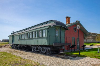 Thomas Edison Depot Müzesi namı diğer Grand Trunk Western Demiryolu Deposu 520 State Street, Port Huron, Michigan MI, ABD. 