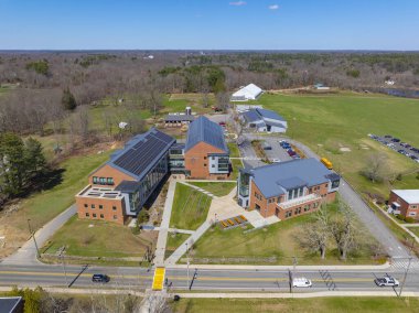Bristol İlçesi Tarım Lisesi tarihi şehir merkezi, Massachusetts MA, ABD. 